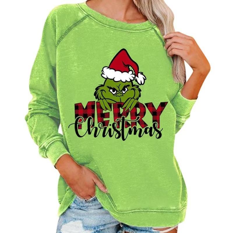 Christmas Sweatshirts, Women's Funny Shirts Long Sleeve Christmas Sweatshirts