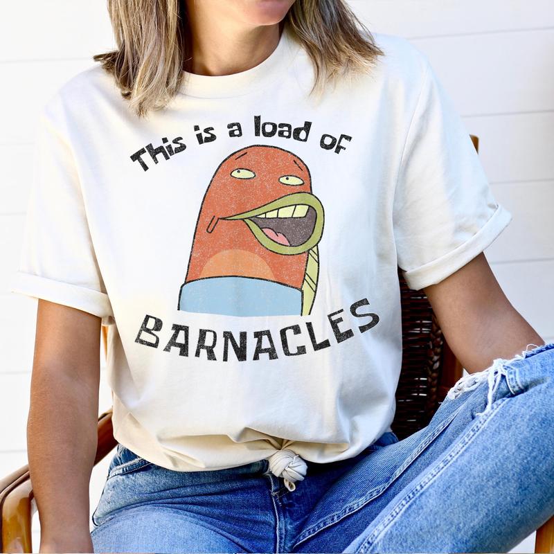 SpongeBob SquarePants This Is A Load Of Barnacles T-Shirt, Funny SpongeBob T-Shirt