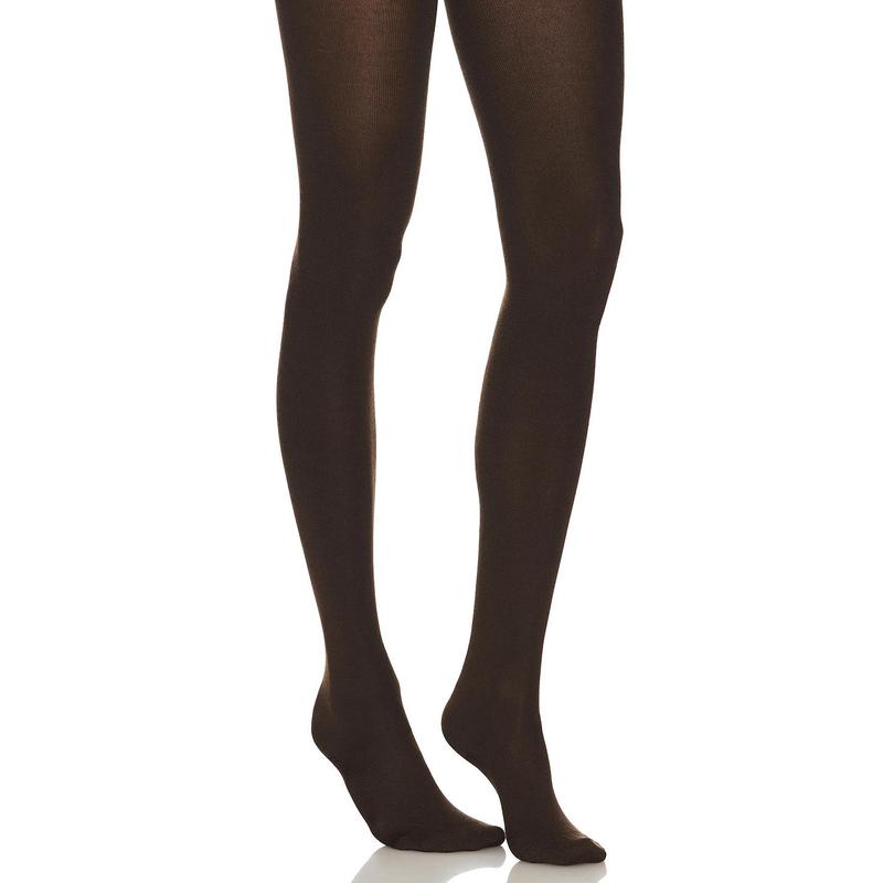 Wolford Cashmere Silk Tights in Mocca