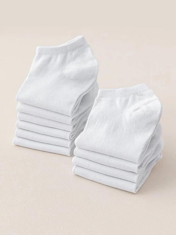 Women's 30 Pairs Basic Solid Ankle Socks, Low Cut Comfy Breathable Socks for Lady, Minimalist Multipack No Show Invisible Socks, Socks for Women, Women's Socks & Hosiery for Daily Wear, Womenswear