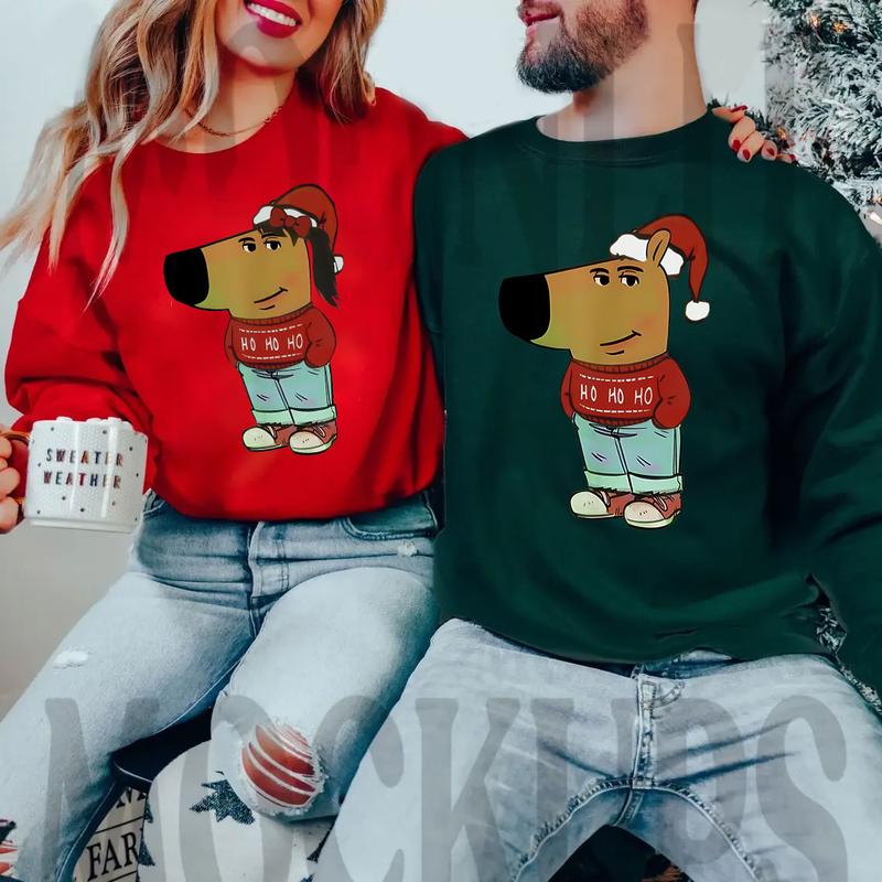 Chill Guy Chill Girl Shirt, Just A Chill Guy Christmas Shirt, Chill Guy Meme Shirt, Christmas Matching Shirt