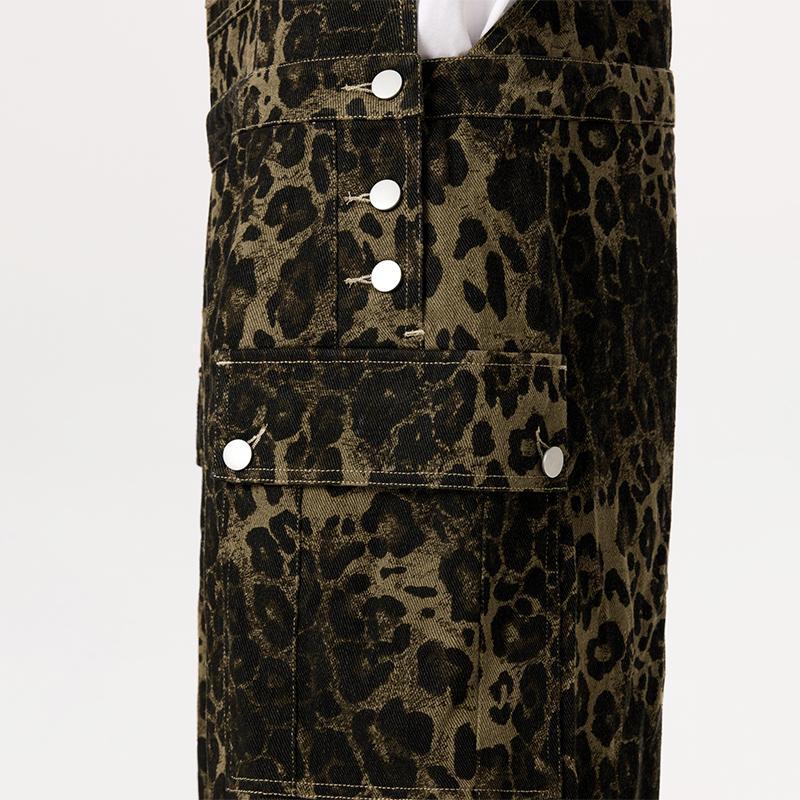 Aelfric Eden Leopard Print Overalls