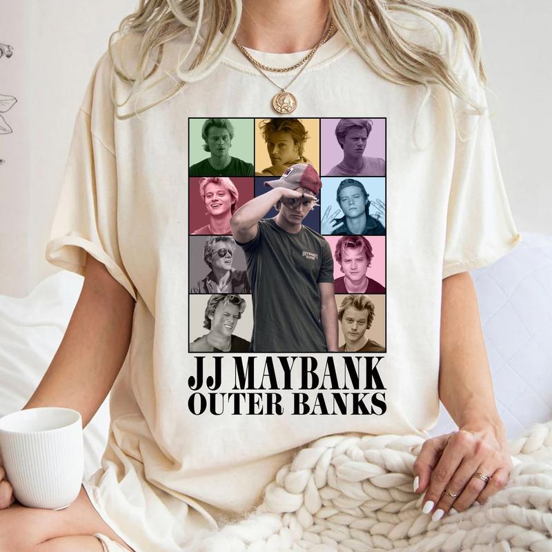 JJ Maybannk Shirt, Outer Banks Bootleg Printed Unisex Cotton T-shirt