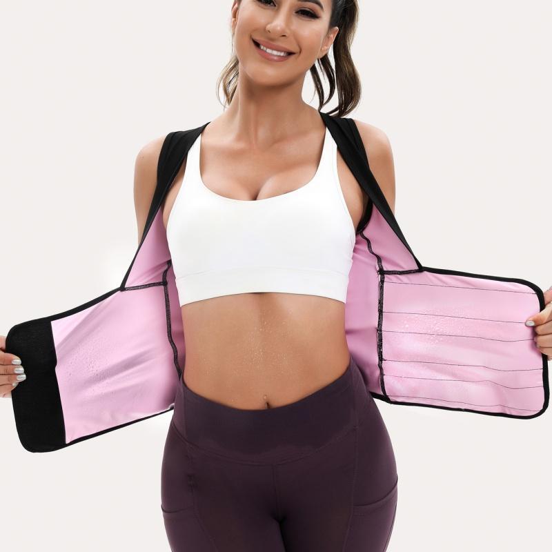 Adjustable Waist Trainer, Women's Sports Waist Cincher, Tummy Control Sauna Sweat Vest, Waist Trainer for Women, Fitness Accessories for Home Gym, Christmas Gift