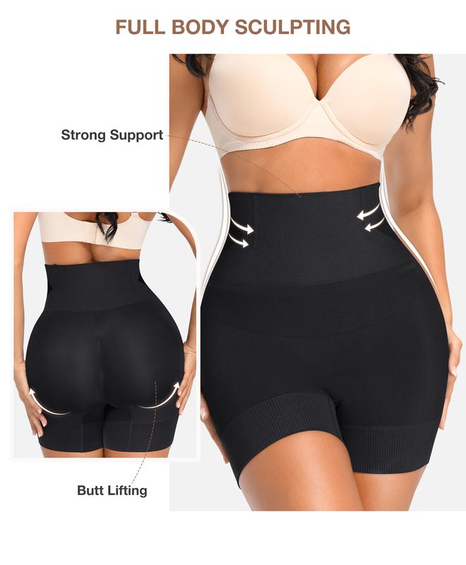 Lover-Beauty Tummy Control Shapewear Shorts for Women Butt Lifter Thigh Slimmer Shapewear Panties Seamless Girdle Shorts