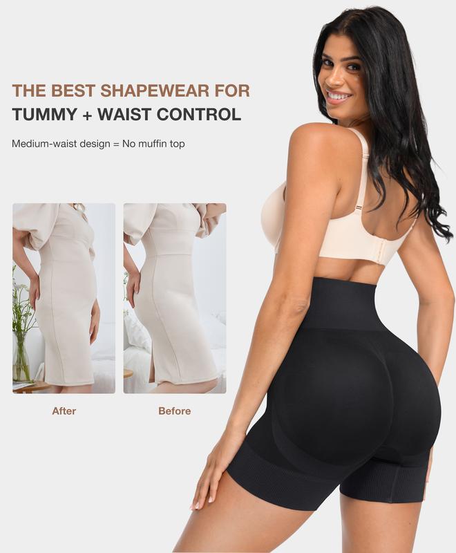 Lover-Beauty Tummy Control Shapewear Shorts for Women Butt Lifter Thigh Slimmer Shapewear Panties Seamless Girdle Shorts