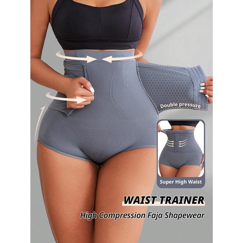 Women Seamless High Waist Waist Cincher Panty Briefs Strong Compression Faja Shaperwear Tummy Control Body Shaper Belly Shaping Butt Lifting Underwear Shapewear Womenswear