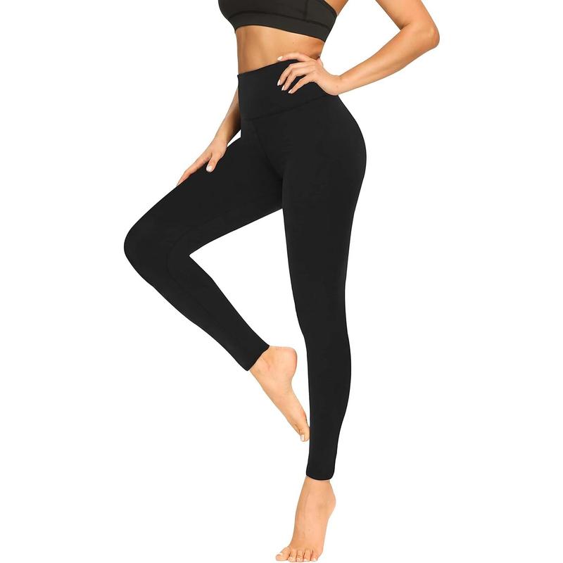 Soft Leggings for Women - High Waisted Tummy Control No See Through Workout Yoga Pants