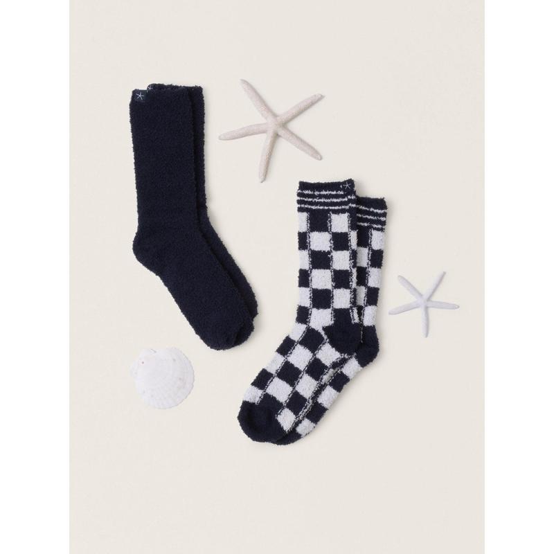 CozyChic® Checks & Stripes Sock Set