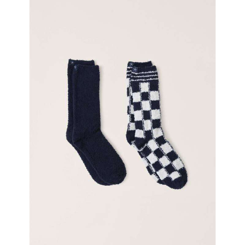 CozyChic® Checks & Stripes Sock Set