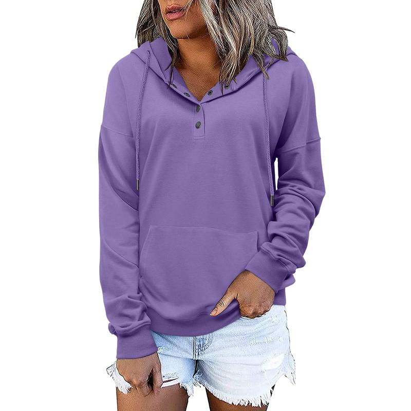 Magritta Hoodie for Women Tie Dye Sweatshirt Teen Girl Button Down Teen Tops Casual Long Sleeve Oversize Pullover