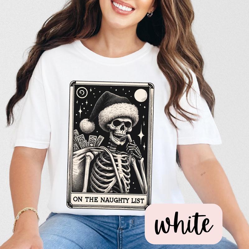 Funny Matching Couples Tarot Card Xmas Shirts,Merry Christmas Couples T-Shirts,couples xmas shirts, Xmas Tshirt,christmas christmas couple