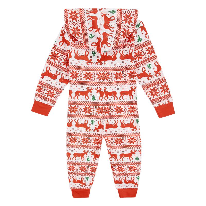 Matching Christmas Onesies for Family Pajamas Sets Xmas Jumpsuit for Women Men Couples Kids