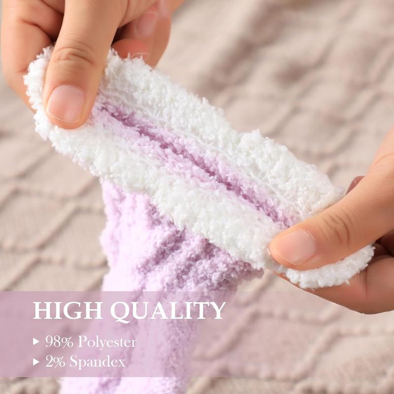 Fuzzy Socks for Women - Non Slip Socks Women, Slipper Socks  Socks with Grips for Women, Warm Fluffy Socks