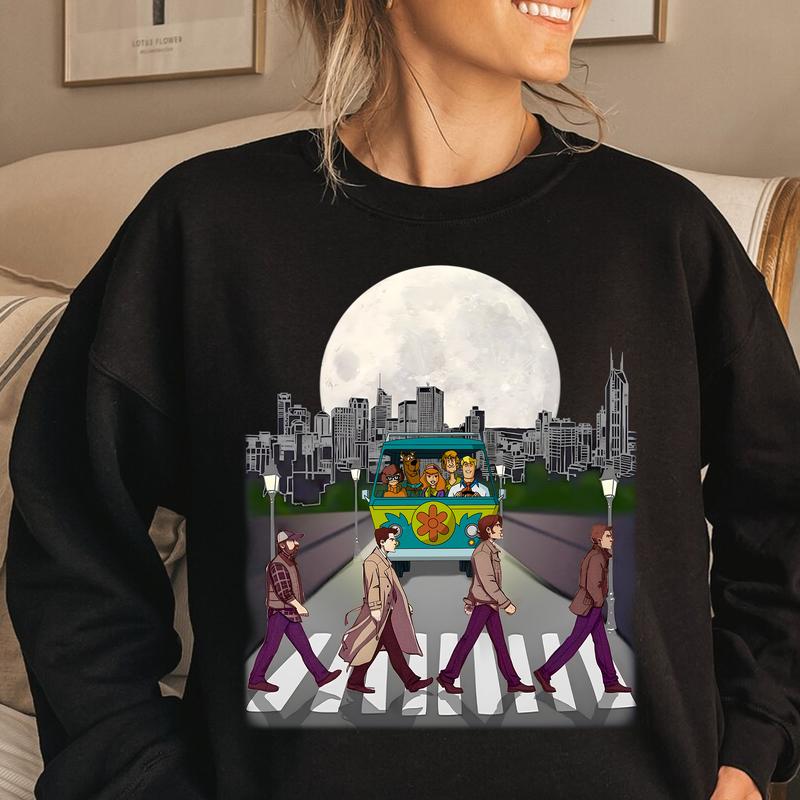 Christmas Sc0oby D0o Sweatshirt, Funny Christmas Cartoon Shirt, Mvie Characters Shirt, Xmas Gift