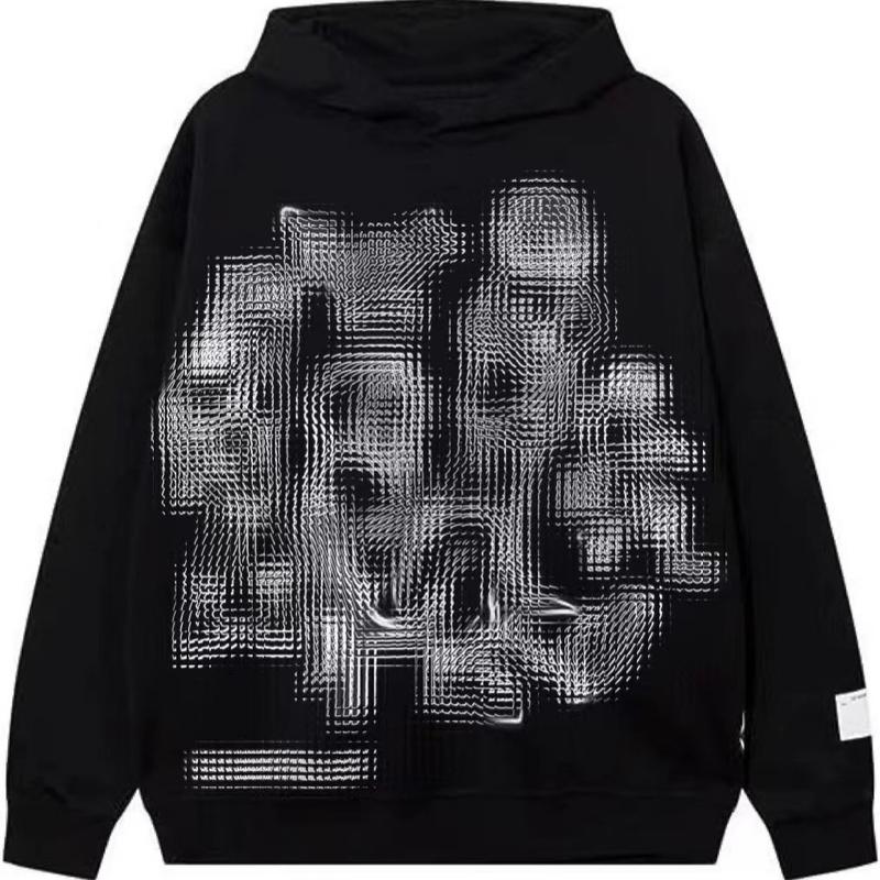 Autumn Fashion Brand Hip-Hop Street Graffiti Hoodie Men's and Women's Retro Casual Sports Couple Sweater