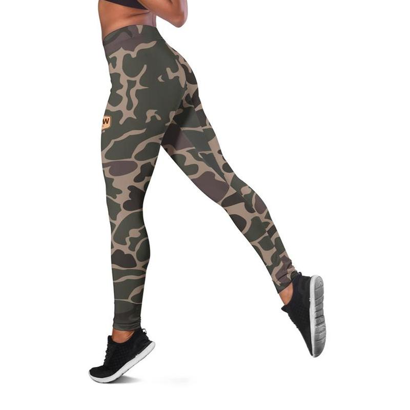 Old Row Outdoors Camo Hoodie and Legging Set – Stylish and Comfortable 3D Combo for Women