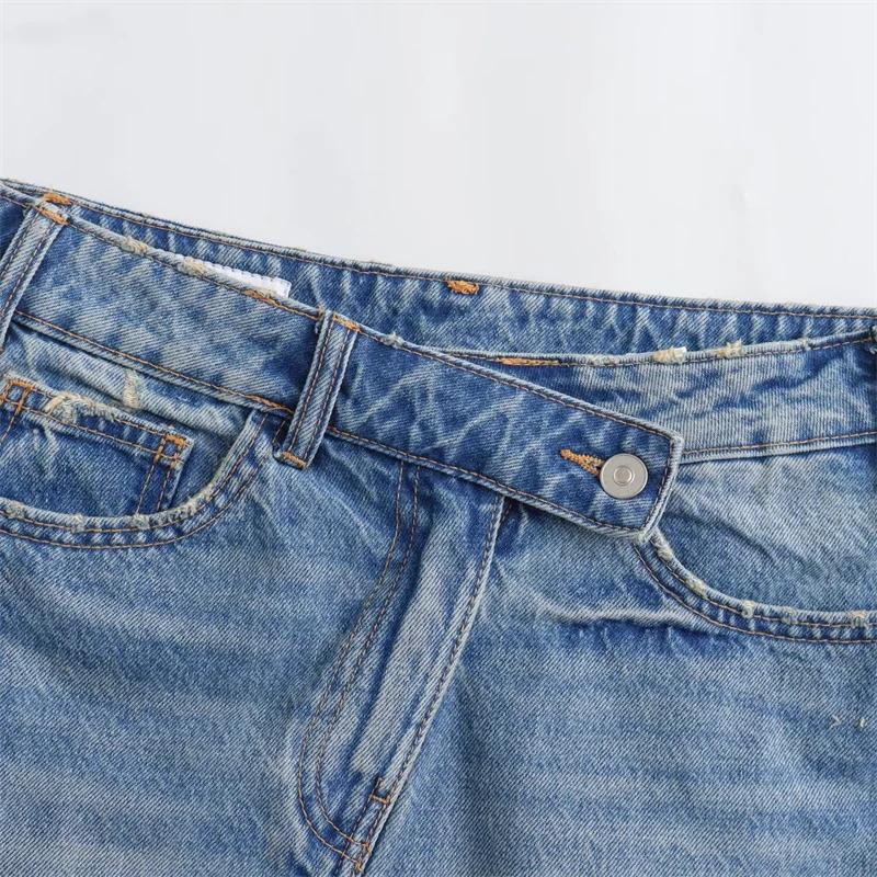 2024 new spring and summer WOMEN'S mini skirts fashion women denim skirts casual chic high street ladies skirt Womenswear Bottom Womenswear Bottom fashionable bottom Comfort Palda Basic Minimalist Basic Minimalist Basic Minimalist