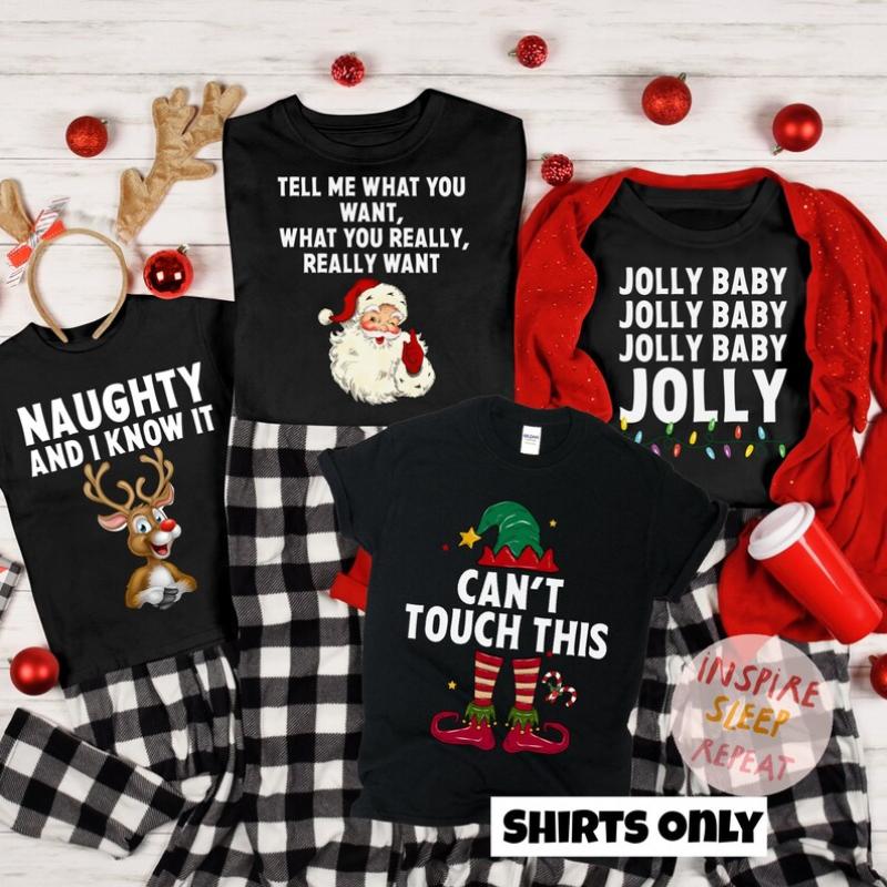 Family Christmas Pajama Shirts, Matching Family Christmas Pajamas Family, Holiday Pajamas, Christmas PJs, Family Christmas Shirts, Group