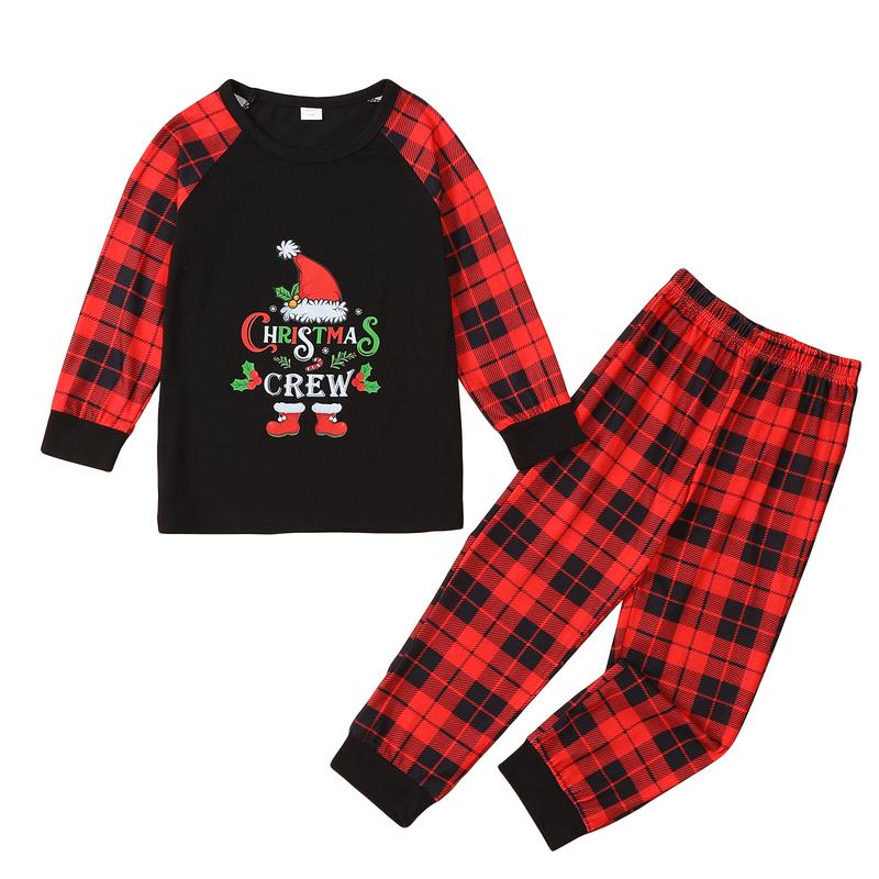 Family Christmas Pjs Matching Sets Girls Boys Family Matching Christmas Pajamas Holiday Xmas Jammies Sleepers