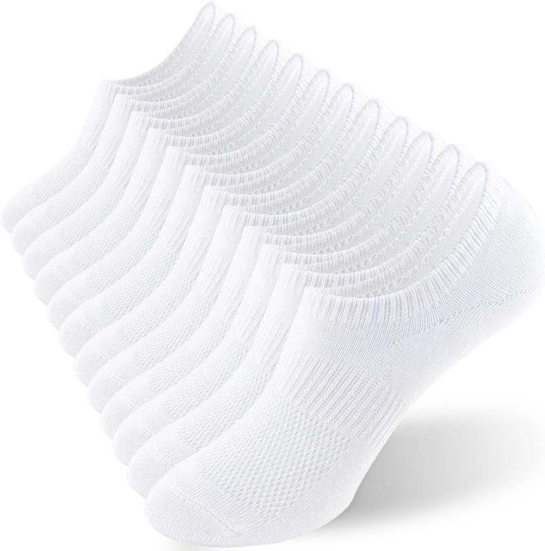 No Show Socks for Women Cotton Thin Low Cut Non Slip Invisible Liner Socks 6 Pairs