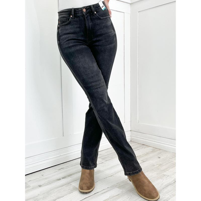 Judy Blue AFTER MIDNIGHT Black Hi-Rise Bootcut Jeans in 3 Inseams