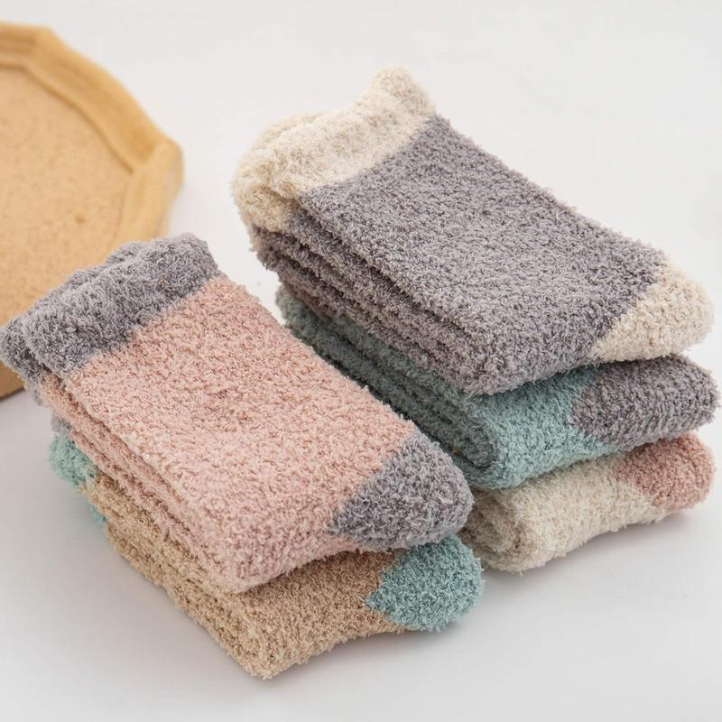 Fuzzy Socks Soft Cozy Fluffy Slipper Winter Warm Plush Socks Christmas Stocking Stuffers Gifts for Women