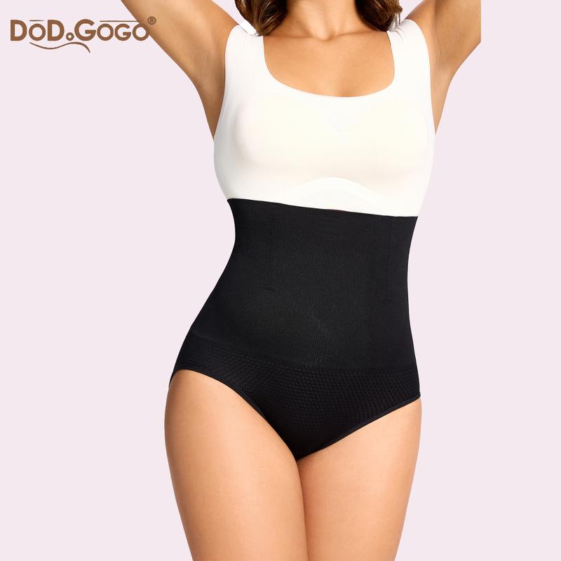 DODOGOGO Women's High-Waist Shapewear Panties  Tummy Control  Butt Lifter  Ideal for Working Moms and Party Goers  Comfortable and Breathable for Everyday and Event Style Womenswear Compression Basic