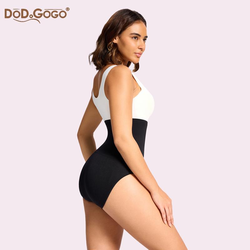 DODOGOGO Women's High-Waist Shapewear Panties  Tummy Control  Butt Lifter  Ideal for Working Moms and Party Goers  Comfortable and Breathable for Everyday and Event Style Womenswear Compression Basic