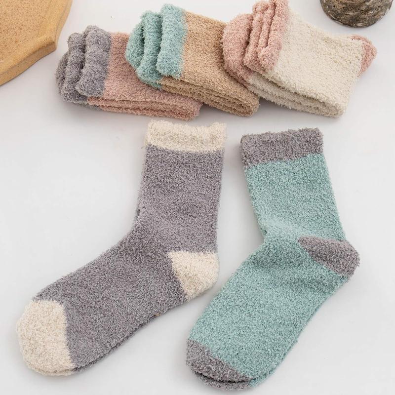 Fuzzy Socks Soft Cozy Fluffy Slipper Winter Warm Plush Socks Christmas Stocking Stuffers Gifts for Women