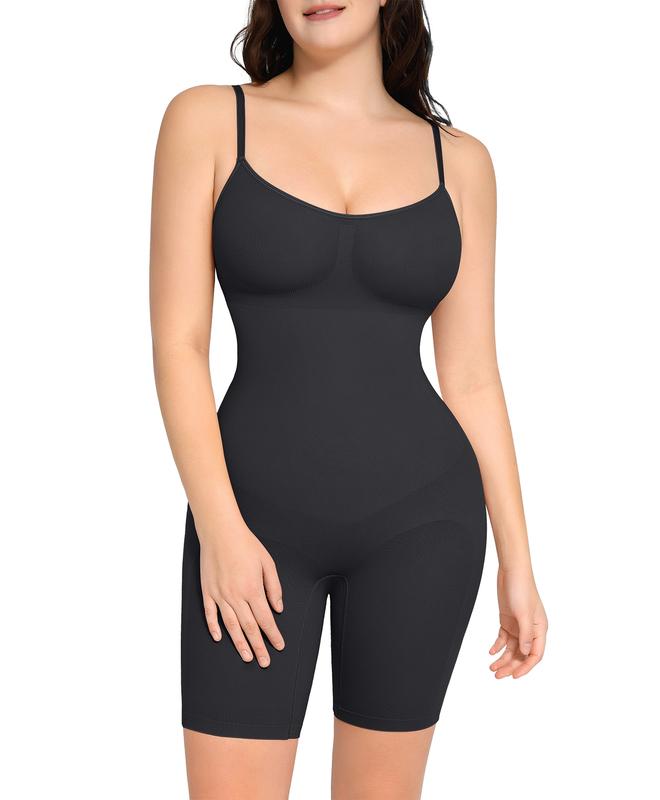 FeelinGirl Shapewear for Women Butt Lifter Bodysuit Tummy Control Shapewear Seamless Basic Comfort Womenswear 6 Hip Compression