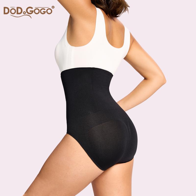 DODOGOGO Women's High-Waist Shapewear Panties  Tummy Control  Butt Lifter  Ideal for Working Moms and Party Goers  Comfortable and Breathable for Everyday and Event Style Womenswear Compression Basic