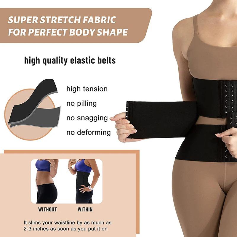 Snatch Me Up Waist Trainer Tummy Control Shapewear Compression Girdle Abdomen Slimming Belt Fajas Reductoras Body Shaper Cincher