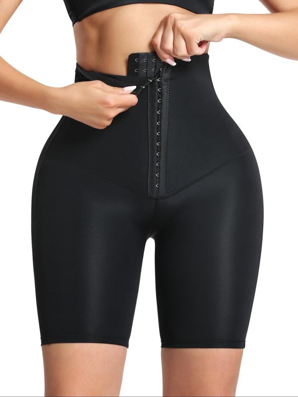 Women's High Waist Shapewear Shorts, Adjustable Hook & Eye Closure Tummy Control Shaper, Comfy Shaper for Women