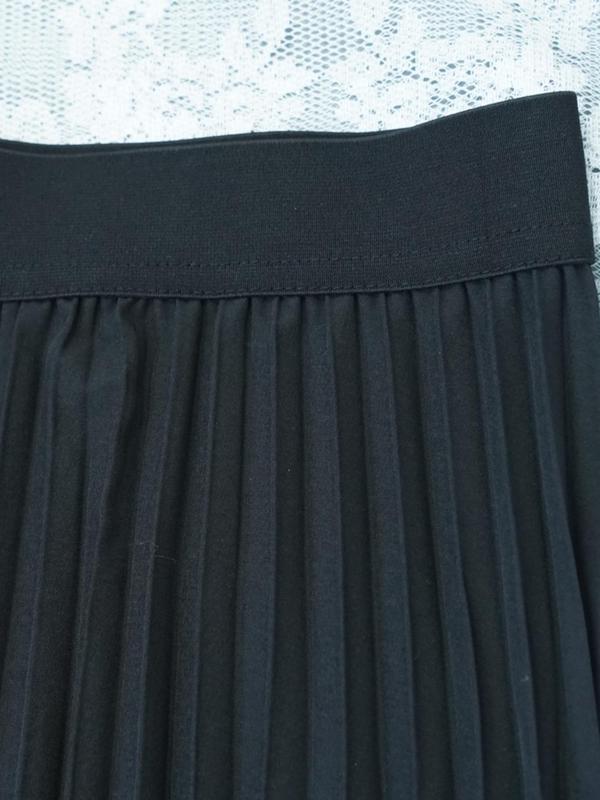 Women's Solid Pleated Skirt, Elegant Fashion Casual Long Skirt for Work Office Business, Ladies Bottoms for All Seasons