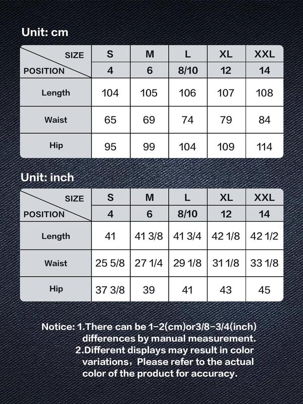 Women's Plain Pocket Elastic Waist Wide Leg Jeans, Casual Pants Comfy Button & Zipper Fly Elastic Waist Trousers for Daily Wear, Ladies Bottoms for All Seasons