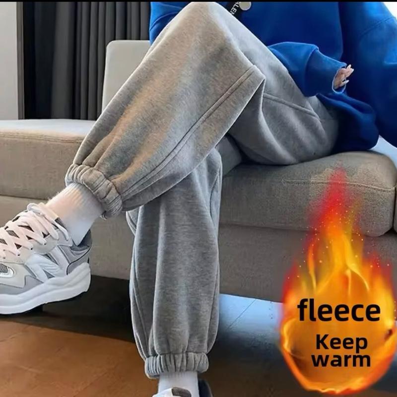 Women's Everyday Warm Fleece Sweat Pants for Comfortable Bottoms - Womenswear