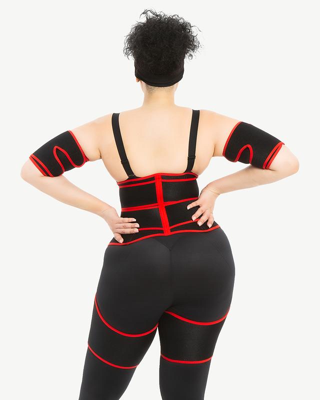 Shapellx NeoSweat 3-In-1 Waist and Thigh Trimmer Butt Lifter