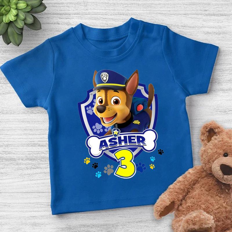 PAW Patrol Birthday Shirts, Custom Family Birthday Shirt, Matching Birthday Shirts, Birthday Crew Shirt