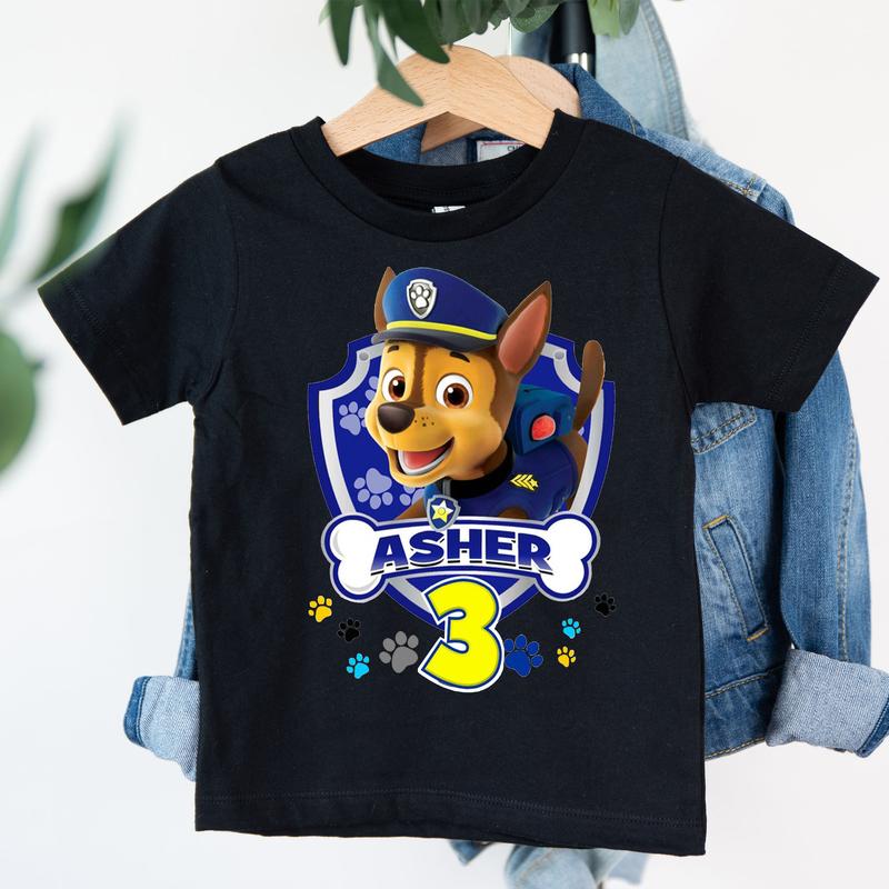 PAW Patrol Birthday Shirts, Custom Family Birthday Shirt, Matching Birthday Shirts, Birthday Crew Shirt