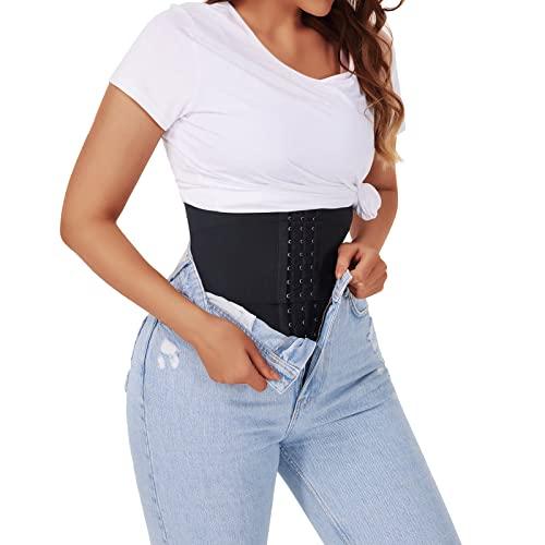 Soo slick  Waist Trainer For Women Adjust Your Snatch Triple Trainer Wrap, Tummy Wrap Waist Trimmer for Women Compression Wrap Clothes Shapewear Spandex Womenswear Breathable Light Outfits Polyester Lightweight Seamless