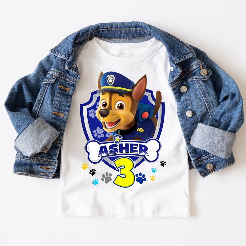 PAW Patrol Birthday Shirts, Custom Family Birthday Shirt, Matching Birthday Shirts, Birthday Crew Shirt