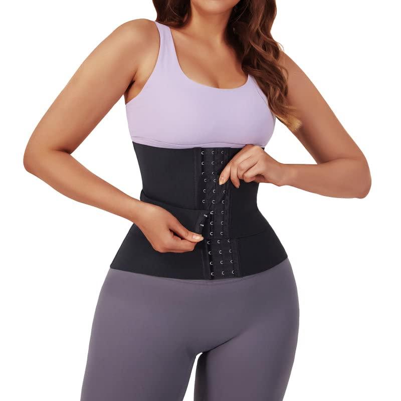 Soo slick  Waist Trainer For Women Adjust Your Snatch Triple Trainer Wrap, Tummy Wrap Waist Trimmer for Women Compression Wrap Clothes Shapewear Spandex Womenswear Breathable Light Outfits Polyester Lightweight Seamless