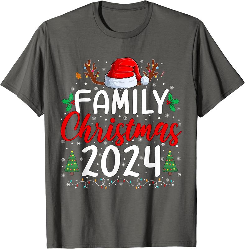 Family Christmas 2024 Matching Family Christmas Xmas Squad T-Shirt