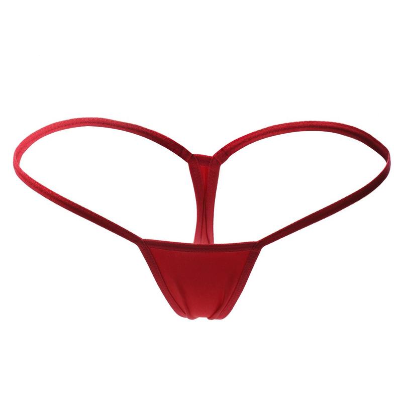 Women's Low Rise Micro Back G-string Thong Panty Underwear micro panties