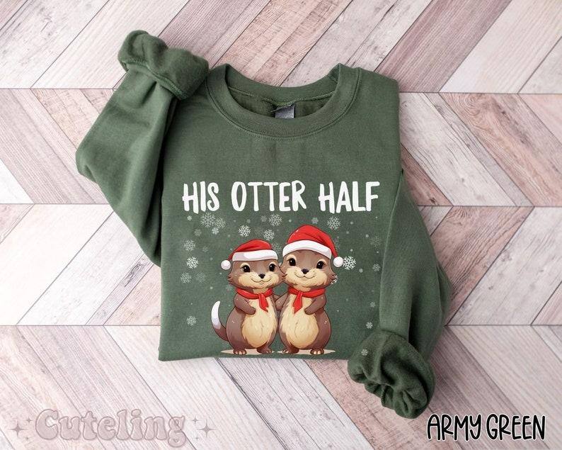 Christmas Couple Merry Christmas Sweatshirt, Christmas Couple Matching Sweater, Holiday Couples Sweatshirt, Funny Christmas Couples Sweater