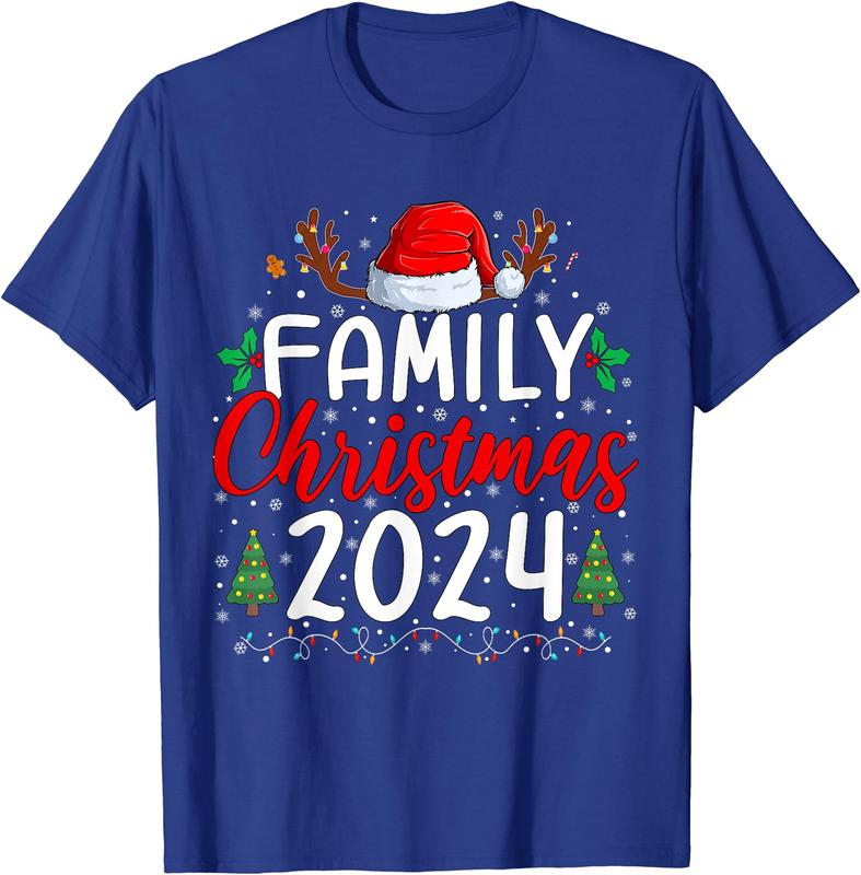 Family Christmas 2024 Matching Family Christmas Xmas Squad T-Shirt