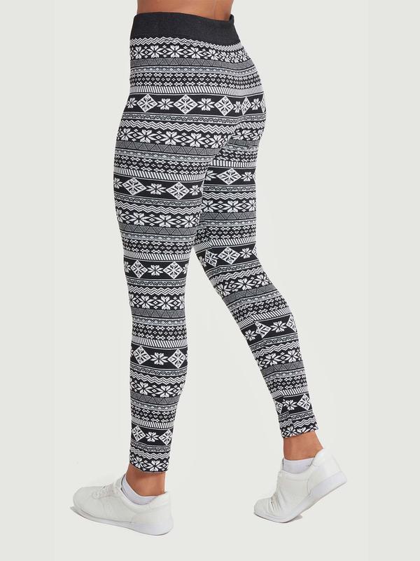 Women's Fleece-Lined Thermal Leggings for Ultimate Warmth & Comfort - Ideal for Winter Outdoor Activities - Womenswear, Bottom