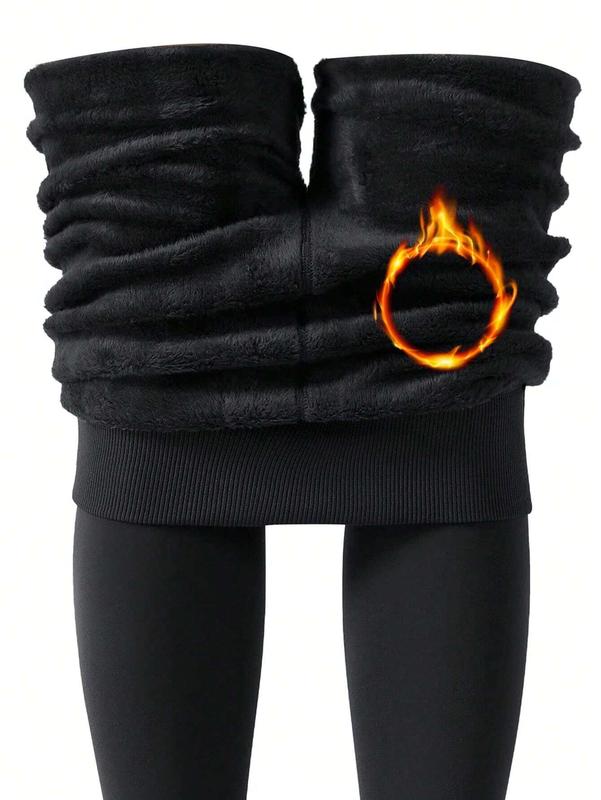 Thickened Thermal Leggings for Women, Perfect Match for Dress or Sweatshirt, Winter Collection - Womenswear, Bottoms