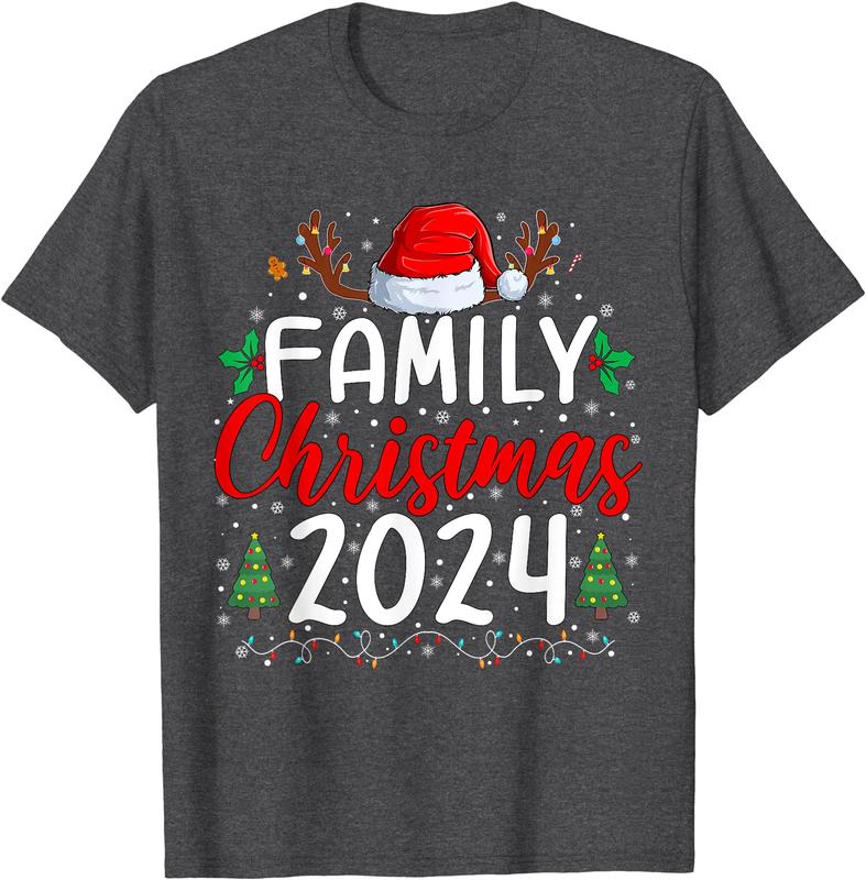 Family Christmas 2024 Matching Family Christmas Xmas Squad T-Shirt